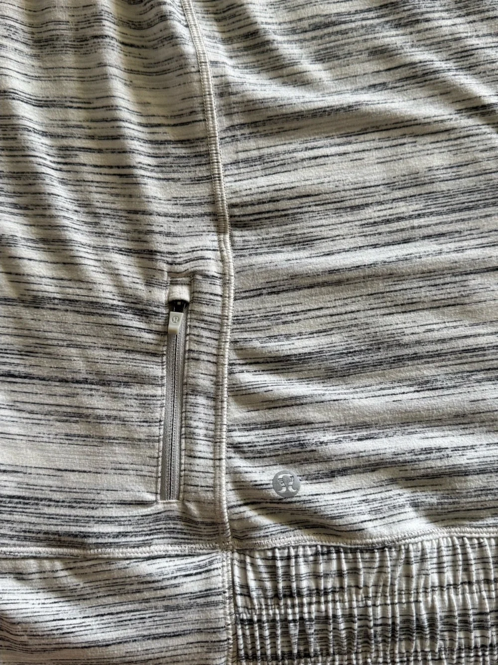 Lululemon Light Heathered Striped Hoodie